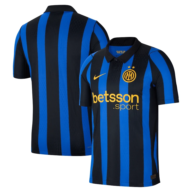 Maillot domicile authentique Nike bleu Inter Milan 2026/27 pour homme