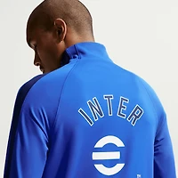 Men's Nike Blue Inter Milan 2026/27 Strike Drill Quarter-Zip Long Sleeve Top