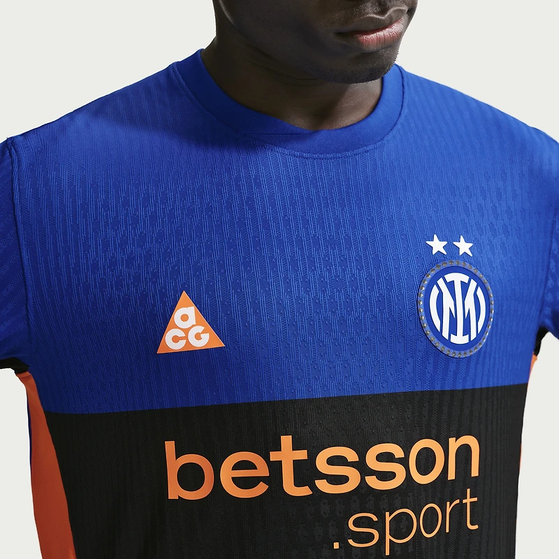 Men's Nike Blue Inter Milan Dri-FIT ACG Authentic Match Jersey