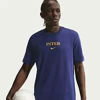 Men's Nike Blue Inter Milan Wordmark T-Shirt