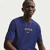 Men's Nike Blue Inter Milan Wordmark T-Shirt