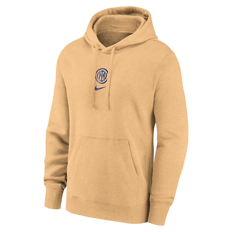 Sweat à capuche Nike Gold Inter Milan Club pour homme