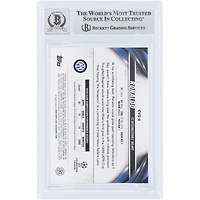 Ronaldo Inter Milan Autographié 2023-24 Topps Chrome Sapphire UEFA Image Variation #CVS-8 Beckett Fanatics Witnessed Authenticated Auto 10 Card