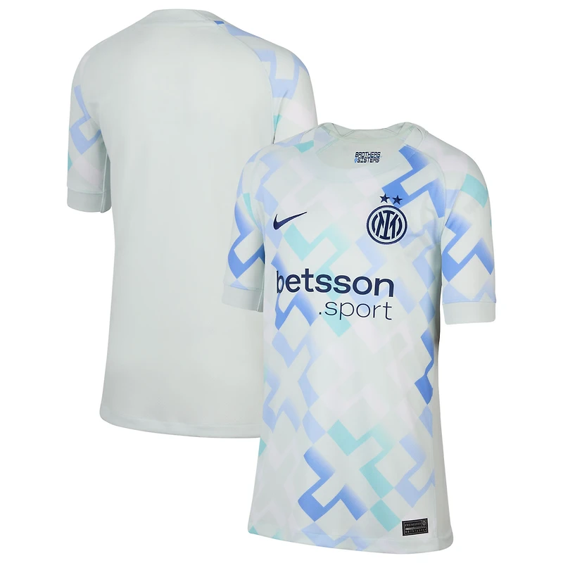 Maillot extérieur Nike Aqua Inter Milan 2025/26 pour enfant