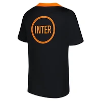 Haut Nike noir Inter Milan 2025/26 Third Academy Pro Pre-Match Dri-Fit pour jeune