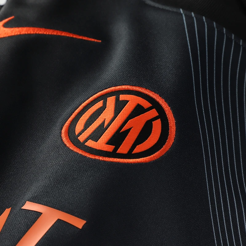 Haut Nike noir Inter Milan 2025/26 Third Academy Pro Pre-Match Dri-Fit pour jeune