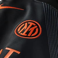 Haut Nike noir Inter Milan 2025/26 Third Academy Pro Pre-Match Dri-Fit pour jeune