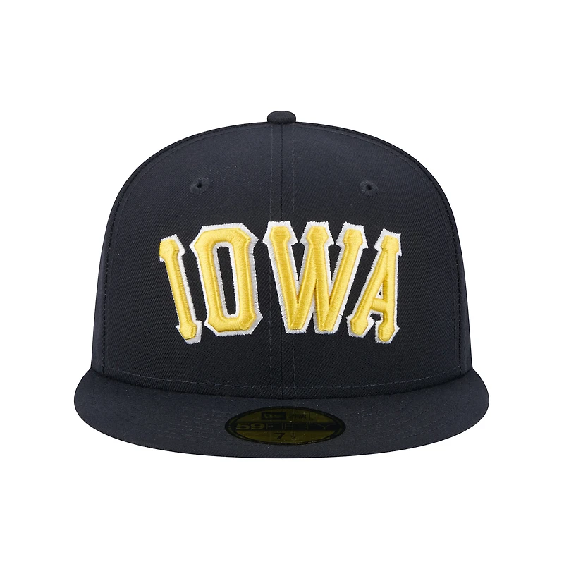 Men's New Era Navy Iowa Cubs Theme Nights 59FIFTY Fitted Hat