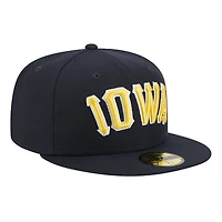 Men's New Era  Navy Iowa Cubs Theme Nights 59FIFTY Fitted Hat