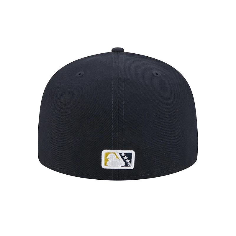 Men's New Era Navy Iowa Cubs Theme Nights 59FIFTY Fitted Hat