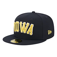 Men's New Era  Navy Iowa Cubs Theme Nights 59FIFTY Fitted Hat