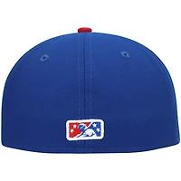Men's New Era Blue Iowa Cubs Authentic Collection Team Game 59FIFTY Fitted Hat