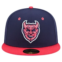 Men's New Era Navy Iowa Cubs Copa de la Diversión 59FIFTY Fitted Hat