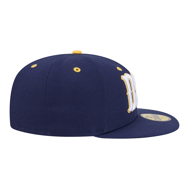 Men's New Era Navy Iowa Cubs Minor League Theme Nights 59FIFTY Fitted Hat