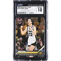 Caitlin Clark, Iowa Hawkeyes, saison 2023-2024, Bowman U Now établit un nouveau record féminin de points marqués en une saison (n° 74). Carte authentifiée CGC 10.