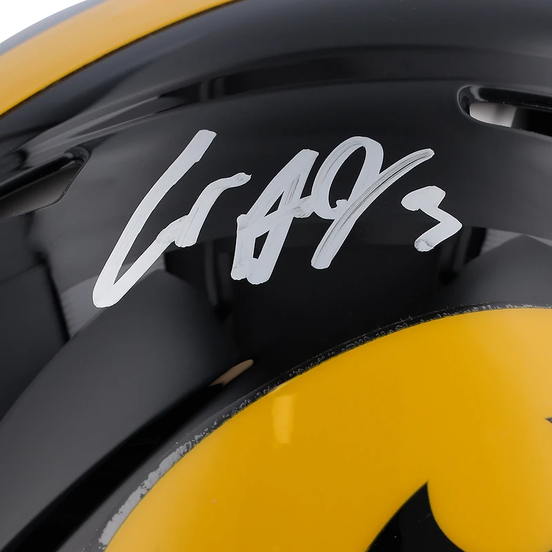 Cooper DeJean Iowa Hawkeyes Autographed Riddell Speed Authentic Helmet