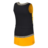 Girls Youth Colosseum Black Iowa Hawkeyes Lollipop Park Cheer Two-Piece Set