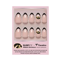 Kit de manucure Glamnetic x Fanatics Iowa Hawkeyes