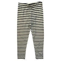 Infant Wes & Willy  Iowa Hawkeyes Long Sleeve Top and Striped Tri-Blend Leggings Set