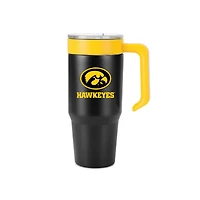 Gobelet en acier inoxydable avec logo des Iowa Hawkeyes (1 litre)