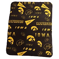 Couverture polaire classique Iowa Hawkeyes 50" x 60"