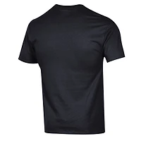Men's Champion  Black Iowa Hawkeyes Arched Logo T-Shirt