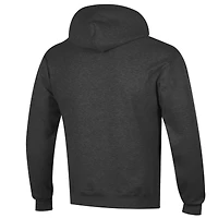 Men's Champion  Charcoal Iowa Hawkeyes Arch Over Logo Pullover Hoodie