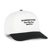 Men's '47 White Iowa Hawkeyes Contemporary Basics Two-Tone Hitch Adjustable Hat