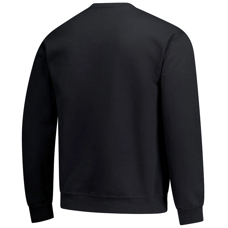 Men's  Black Iowa Hawkeyes Holiday Fleece Sweatshirt