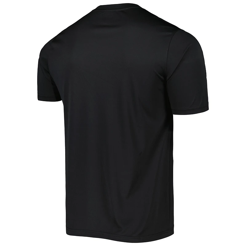 Men's Champion Black Iowa Hawkeyes Impact Knockout T-Shirt