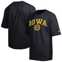 Men's Champion  Black Iowa Hawkeyes Scholar All-Star T-Shirt
