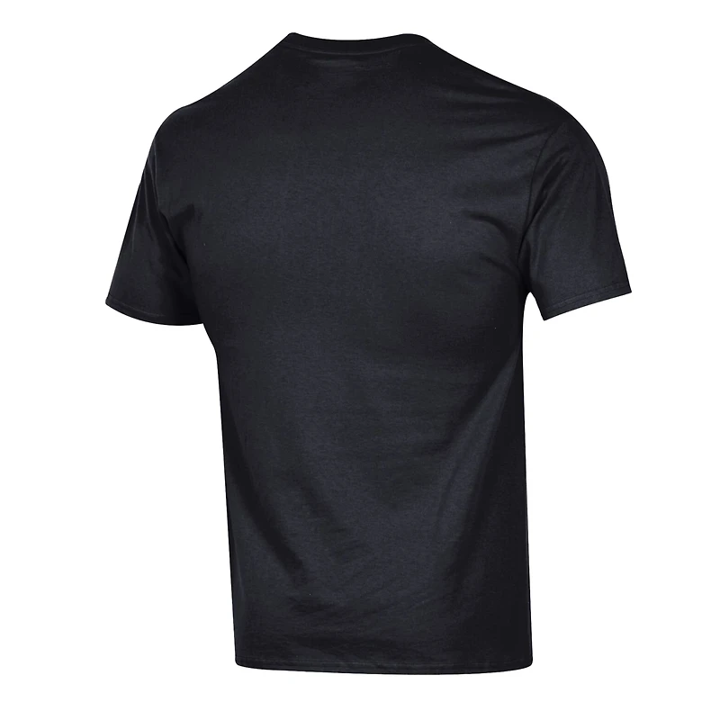 T-shirt noir Champion Iowa Hawkeyes Team Zoom pour hommes
