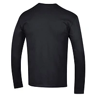 T-shirt à manches longues Champion Black Iowa Hawkeyes Wrestling Icon pour homme