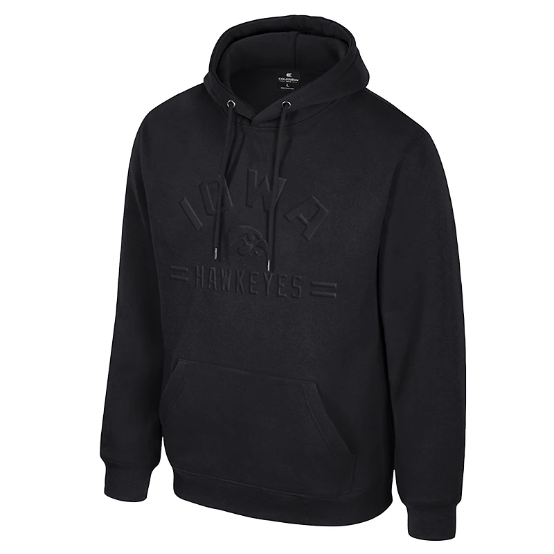 Men's Colosseum Black Iowa Hawkeyes New Member Hoodie