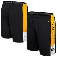 Short Quantum Iowa Hawkeyes noir Colosseum pour homme