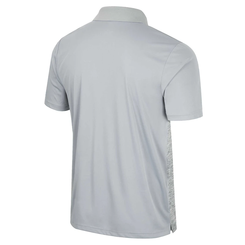 Polo cybernétique Iowa Hawkeyes Colosseum gris pour homme