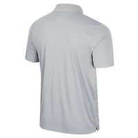 Polo cybernétique Iowa Hawkeyes Colosseum gris pour homme