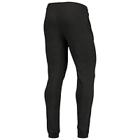 Ensemble pyjama à capuche et jogging manches longues pour homme Concepts Sport noir/anthracite chiné Iowa Hawkeyes Meter