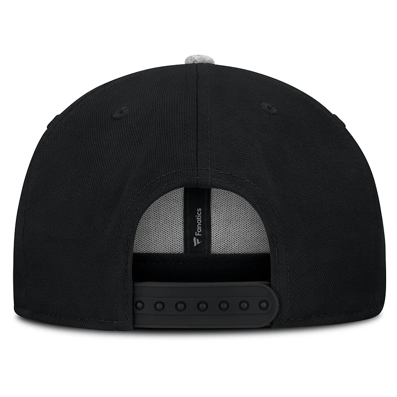 Men's Fanatics Black Iowa Hawkeyes Loden Snapback Hat