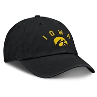 Men's Fanatics Black Iowa Hawkeyes Myth Adjustable Hat