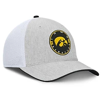 Men's Fanatics  Heather Gray Iowa Hawkeyes Trigger Flex Hat