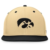 Casquette ajustée Fanatics kaki/noir pour homme Iowa Hawkeyes Balance