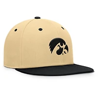 Casquette ajustée Fanatics kaki/noir pour homme Iowa Hawkeyes Balance