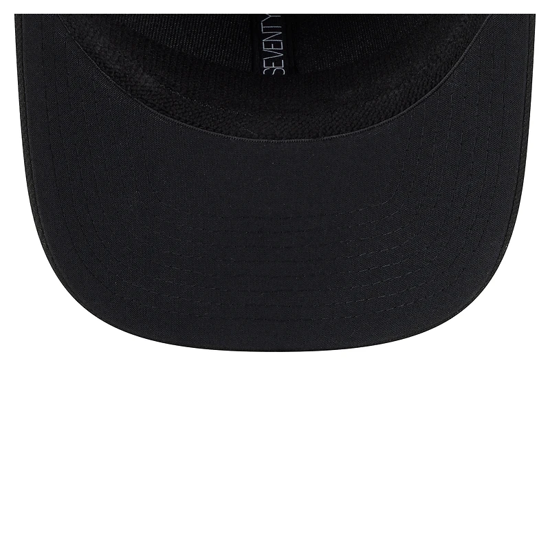 Men's New Era Black Iowa Hawkeyes Game Day Multi-Rope 9SEVENTY Stretch-Snap Hat