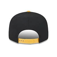 Men's New Era Black Iowa Hawkeyes Two-Tone 9FIFTY Snapback Hat
