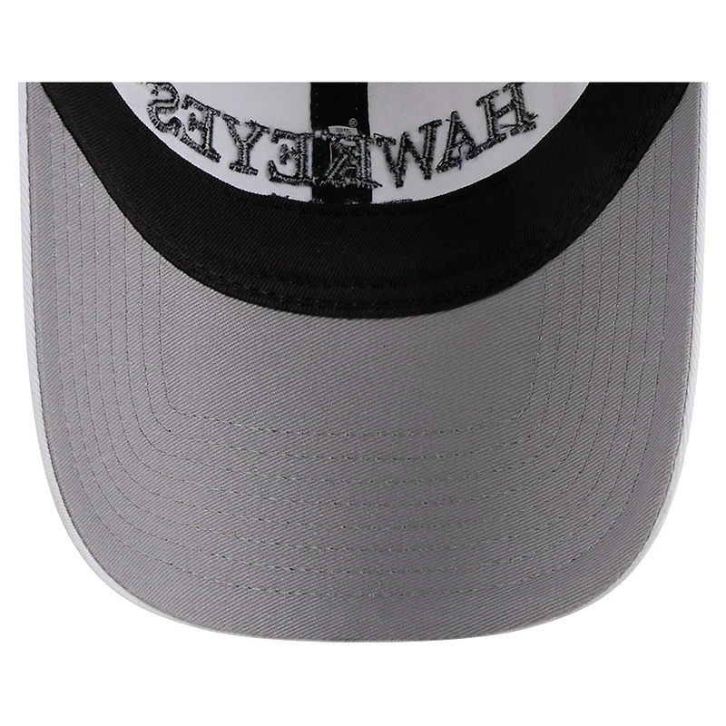 Men's New Era White Iowa Hawkeyes Fan 9TWENTY Adjustable Hat