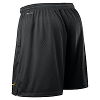 Men's Nike Black/Gold Iowa Hawkeyes 2025 Sideline Reversible Dri-FIT Shorts