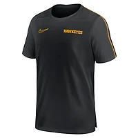 Men's Nike Iowa Hawkeyes 2024 Sideline Coach Performance Top