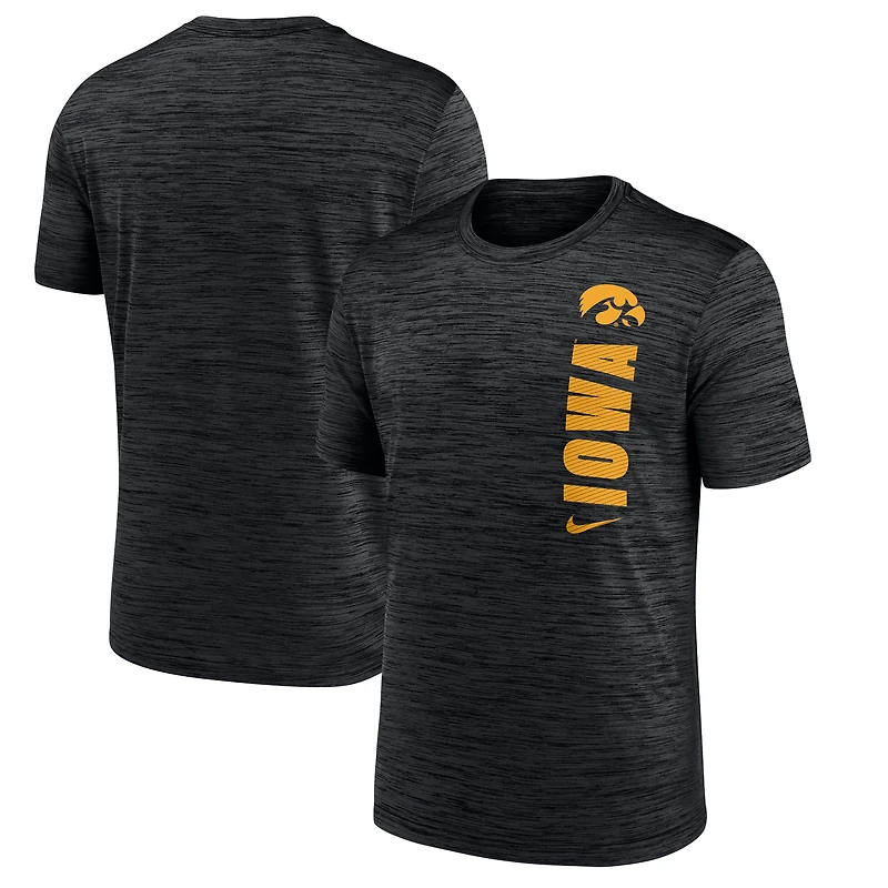 Men's Nike Black Iowa Hawkeyes 2024 Sideline Velocity Dri-FIT T-Shirt