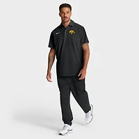 Polo Nike noir pour homme Iowa Hawkeyes 2025 Coaches Sideline